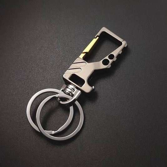 Quick-Release EDC Keychain Clip – Zinc Alloy