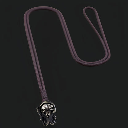 Reaper Soul Split Bead丨Handmade Grim Reaper EDC Bead Pendant for Knife, Paracord, or Keychain