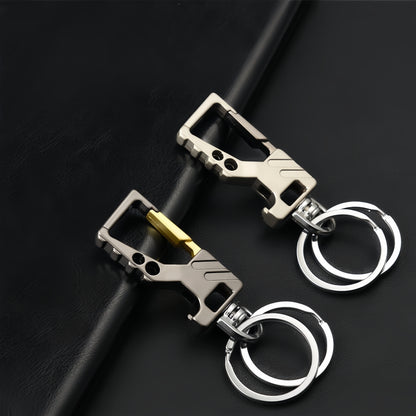 Quick-Release EDC Keychain Clip – Zinc Alloy