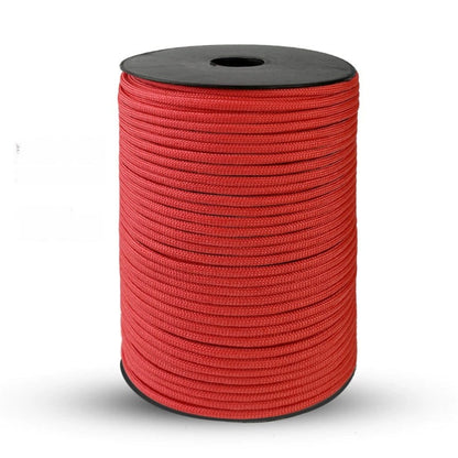 Paracord Rope, 328FT/100M, 4mm, 9 Strand Parachute Cord Nylon Spool for Camping, Clothesline, Hammock, Hiking, Fishing, DIY Crafting