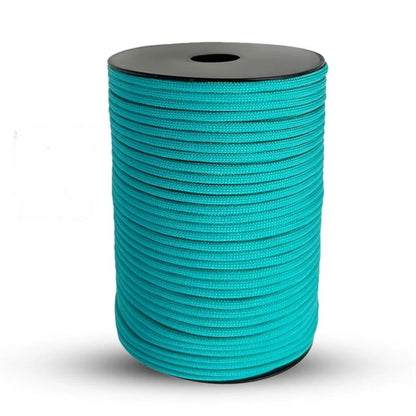 Paracord Rope, 328FT/100M, 4mm, 9 Strand Parachute Cord Nylon Spool for Camping, Clothesline, Hammock, Hiking, Fishing, DIY Crafting