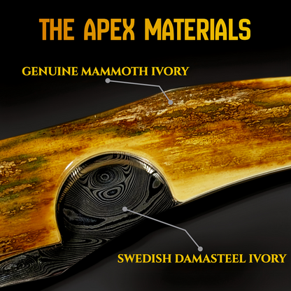 HANDCRAFTED | Pocket Damasteel Cigar Cutter & Gentleman Knife