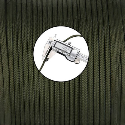 Paracord Rope, 328FT/100M, 4mm, 9 Strand Parachute Cord Nylon Spool for Camping, Clothesline, Hammock, Hiking, Fishing, DIY Crafting