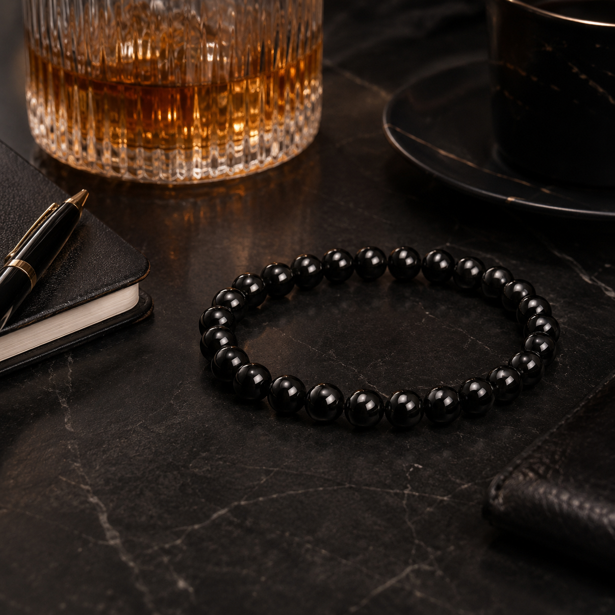 Black Agate Bracelet