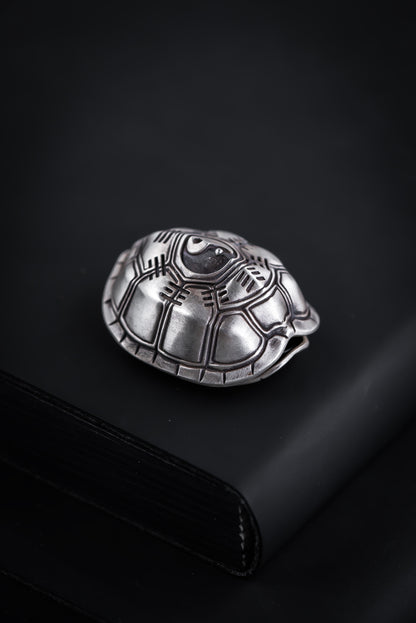 S925 Silver Answer Shell – A Pocket Oracle for Peace, Insight & Play