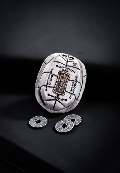 Brass Answer Shell – A Pocket Oracle for Peace, Insight & Play