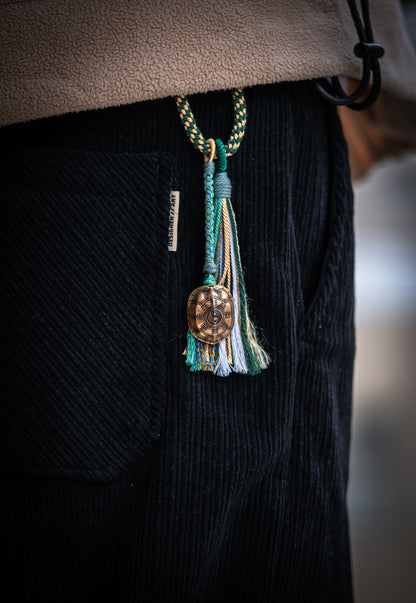 Brass Answer Shell – A Pocket Oracle for Peace, Insight & Play