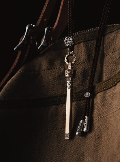 Magic necklace丨Pixiu Luxury Rod + Dragon Weave Silver Rope Chain