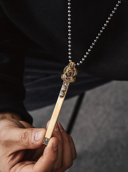 Magic necklace丨Anubis Luxury Rod+3mm Silver Bead Chain