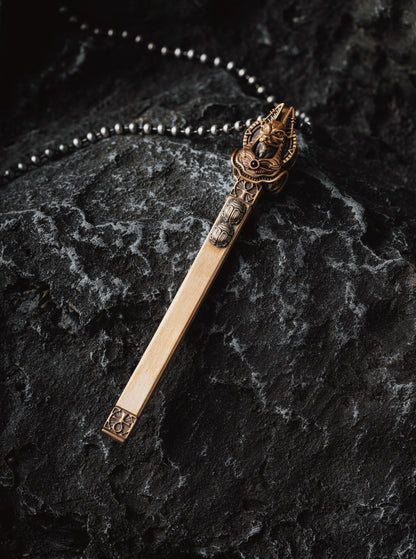 Magic necklace丨Anubis Luxury Rod+3mm Silver Bead Chain