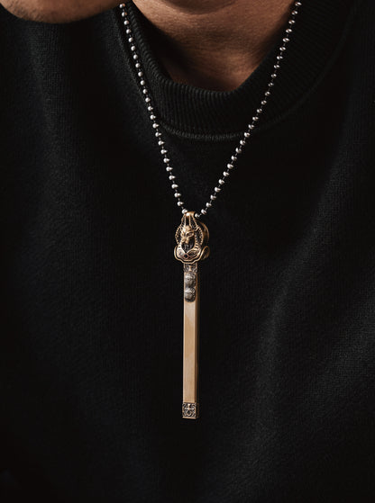 Magic necklace丨Anubis Luxury Rod+3mm Silver Bead Chain