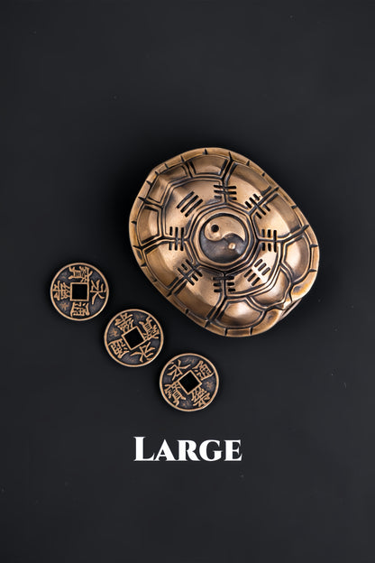 Brass Answer Shell – A Pocket Oracle for Peace, Insight & Play