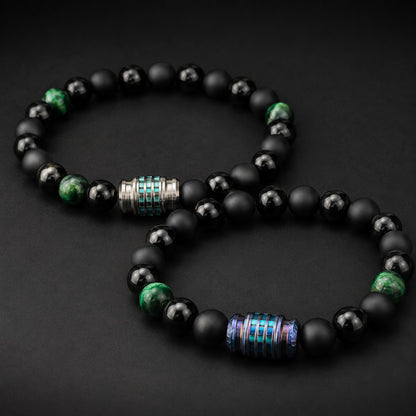 Mechanical Titanium Glow Core Bracelet