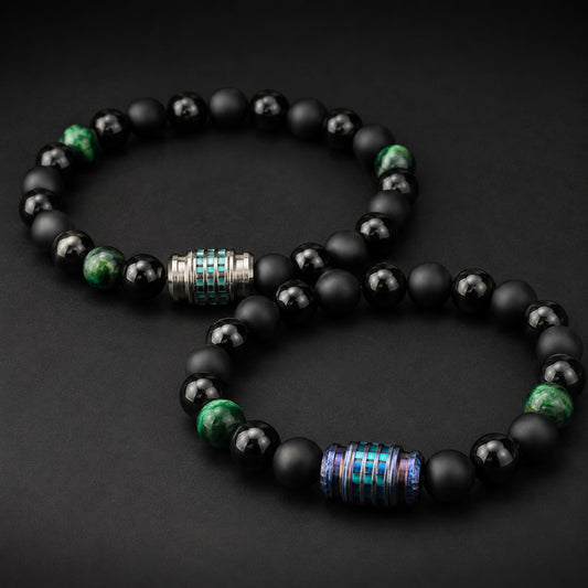 Mechanical Titanium Glow Core Bracelet