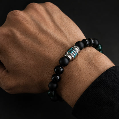 Mechanical Titanium Glow Core Bracelet