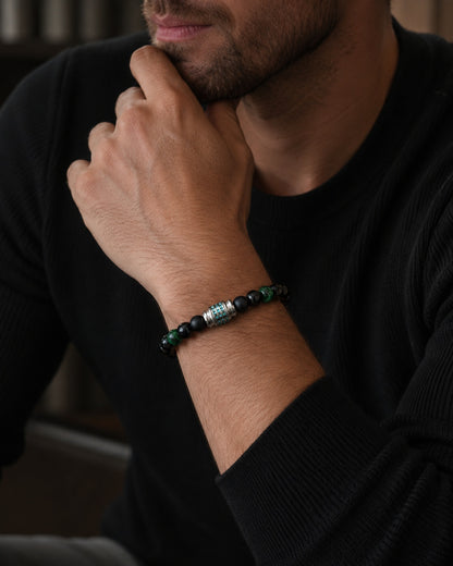 Mechanical Titanium Glow Core Bracelet
