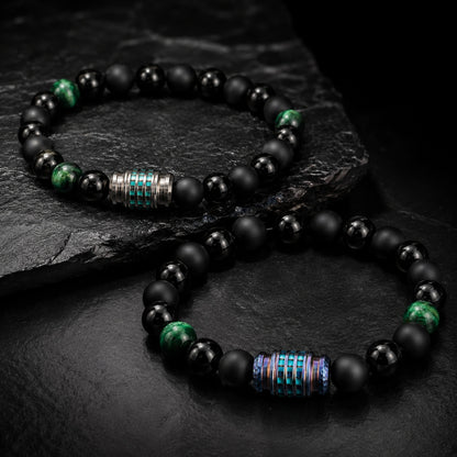 Mechanical Titanium Glow Core Bracelet