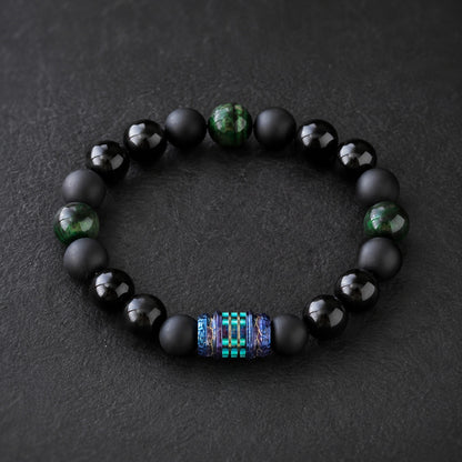 Mechanical Titanium Glow Core Bracelet