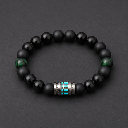 Mechanical Titanium Glow Core Bracelet