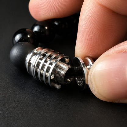 Mechanical Titanium Glow Core Bracelet