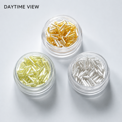 1.5×6mm Micro Glow Tubes — Tritium & Rechargeable Glow Glass Inserts