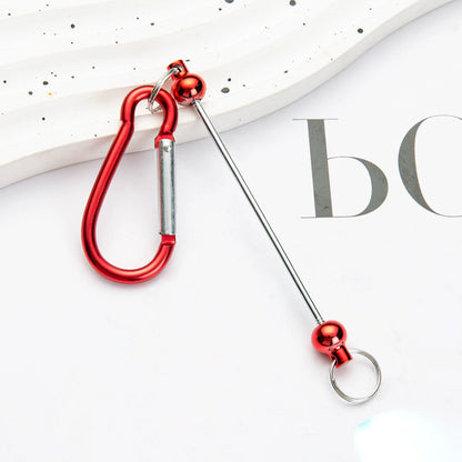 DIY Bead Carabiner Clip – Custom Hook for EDC Charms & Outdoor Gear