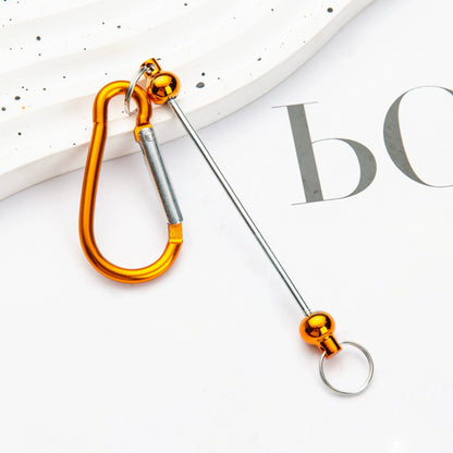 DIY Bead Carabiner Clip – Custom Hook for EDC Charms & Outdoor Gear