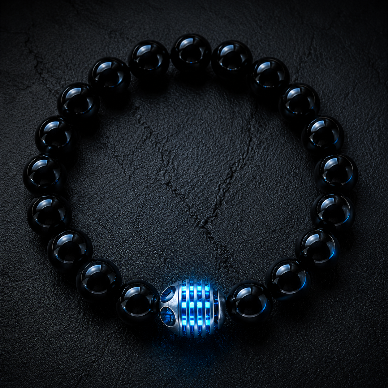 Titanium Stress-Relief Planet Bracelet