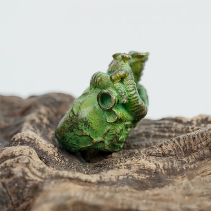 Calavera Trinity – Día de los Muertos Modular Bead Set | Skull, Torso, Heart EDC Beads in Cupronickel